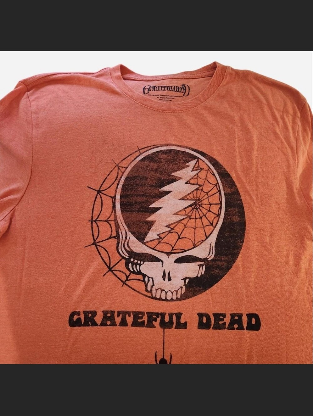 Lucky Brand Grateful Dead Burnout band tee Sz.M